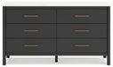 Cadmori Dresser and Mirror - World Furniture Gallery (Newark, CA)