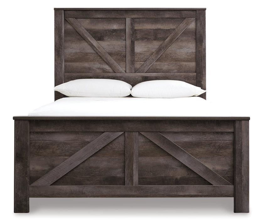 Wynnlow Crossbuck Bed - World Furniture Gallery (Newark, CA)