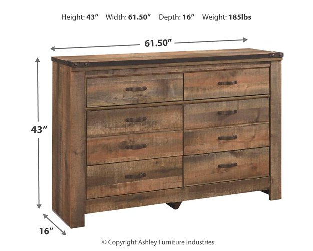 Trinell Dresser - World Furniture Gallery (Newark, CA)
