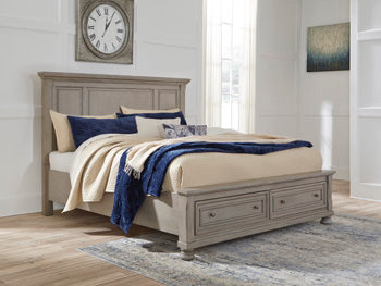 Lettner Panel Storage bed - World Furniture Gallery (Newark, CA)