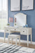 Robbinsdale Mirrored Vanity with Bench - World Furniture Gallery (Newark, CA)