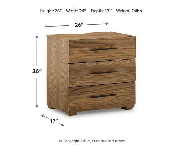 Dakmore Nightstand - World Furniture Gallery (Newark, CA)