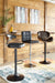 Bellatier Adjustable Height Bar Stool - World Furniture Gallery (Newark, CA)