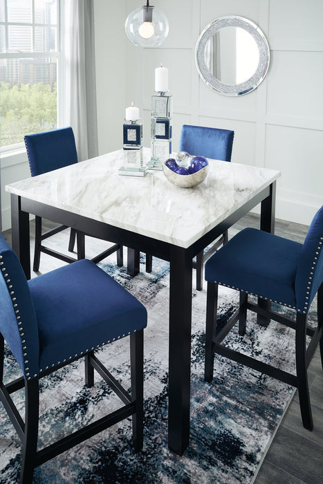 Cranderlyn Counter Height Dining Table and Bar Stools (Set of 5) - World Furniture Gallery (Newark, CA)