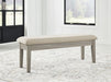 Parellen 48" Bench - World Furniture Gallery (Newark, CA)