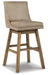 Tallenger Bar Height Bar Stool - World Furniture Gallery (Newark, CA)