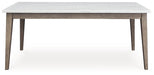 Loyaska Dining Table - World Furniture Gallery (Newark, CA)