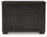 Galliden Dining Buffet and Hutch - World Furniture Gallery (Newark, CA)
