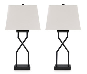 Brookthrone Table Lamp (Set of 2) - World Furniture Gallery (Newark, CA)