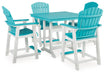 Eisely Outdoor Dining Set - World Furniture Gallery (Newark, CA)