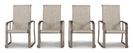 Beach Front Sling Arm Chair (Set of 4) - World Furniture Gallery (Newark, CA)