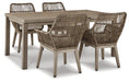 Beach Front Outdoor Set - World Furniture Gallery (Newark, CA)
