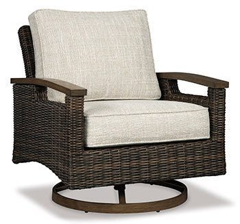 Paradise Trail Swivel Lounge Chair (Set of 2) - World Furniture Gallery (Newark, CA)