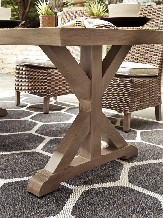 Beachcroft Outdoor Dining Table - World Furniture Gallery (Newark, CA)