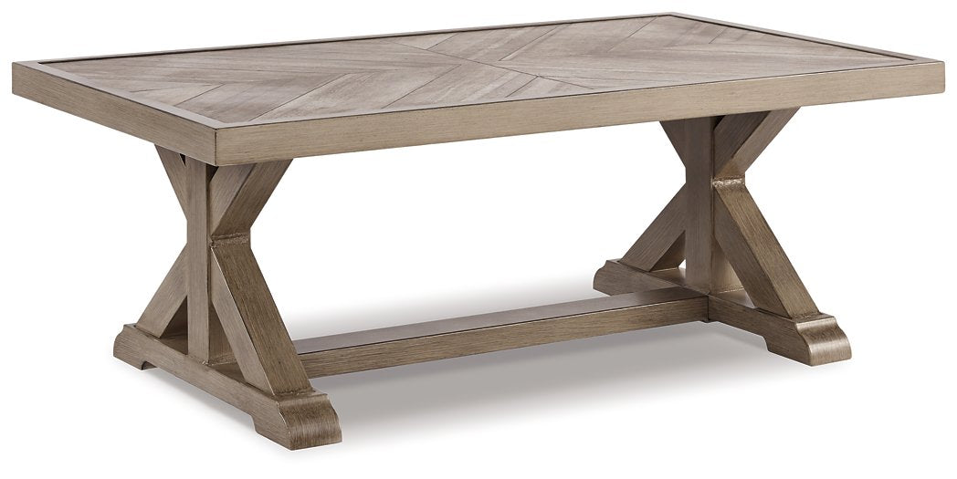 Beachcroft Outdoor Conversation Set - World Furniture Gallery (Newark, CA)