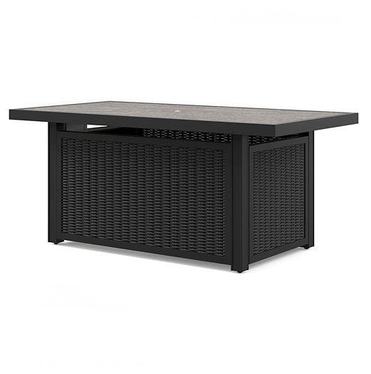 Beachcroft Outdoor Fire Pit Table - World Furniture Gallery (Newark, CA)
