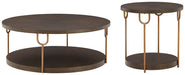 Brazburn Occasional Table Set - World Furniture Gallery (Newark, CA)