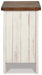 Wystfield Chairside End Table - World Furniture Gallery (Newark, CA)
