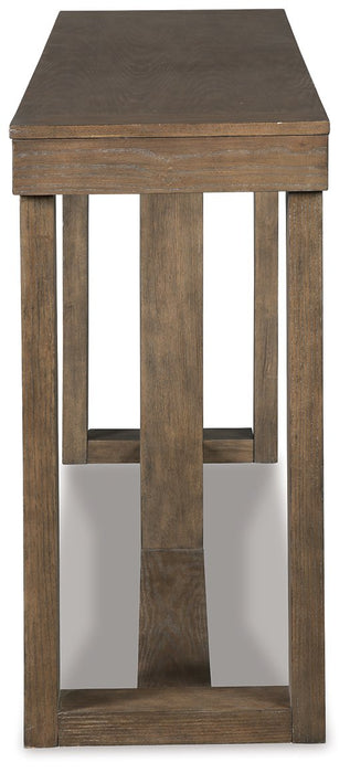 Cariton Sofa/Console Table - World Furniture Gallery (Newark, CA)