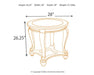 Norcastle End Table Set - World Furniture Gallery (Newark, CA)