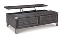 Todoe Coffee Table with Lift Top - World Furniture Gallery (Newark, CA)