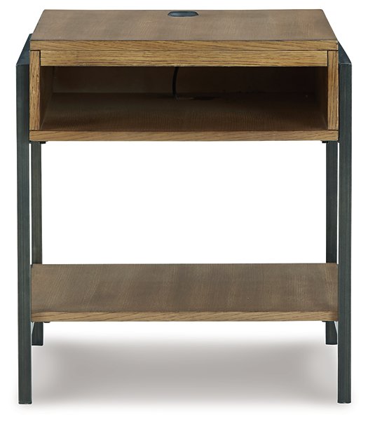 Fridley End Table - World Furniture Gallery (Newark, CA)