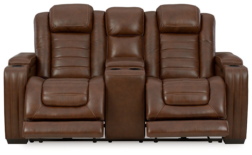 Backtrack Power Reclining Loveseat - World Furniture Gallery (Newark, CA)