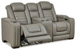 Backtrack Power Reclining Loveseat - World Furniture Gallery (Newark, CA)