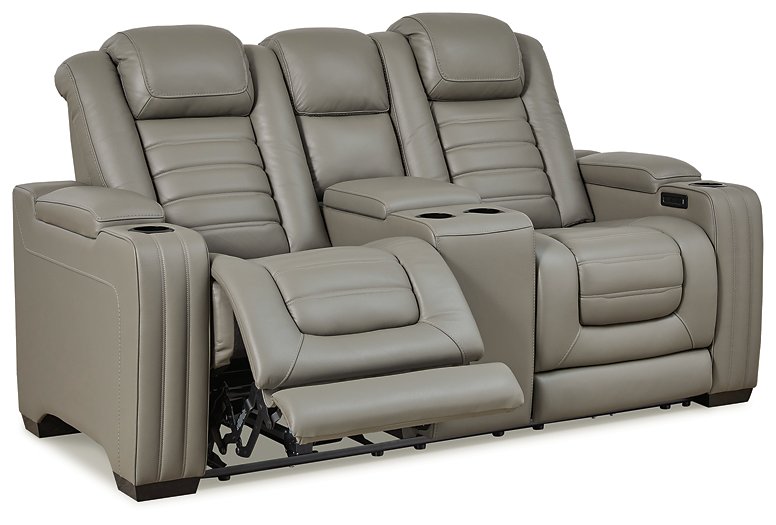 Backtrack Power Reclining Loveseat - World Furniture Gallery (Newark, CA)