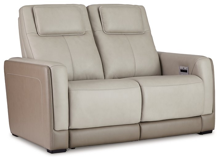 Battleville Power Reclining Loveseat - World Furniture Gallery (Newark, CA)