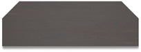 Dorrinson Corner TV Stand with Electric Fireplace - World Furniture Gallery (Newark, CA)
