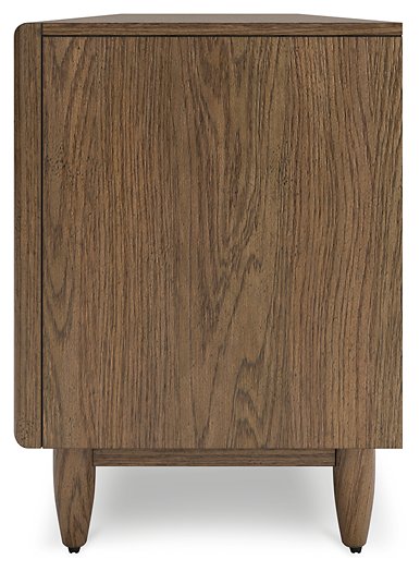 Roanhowe 85" TV Stand - World Furniture Gallery (Newark, CA)